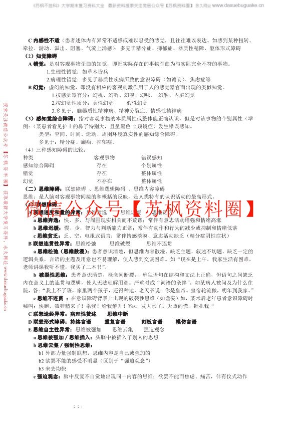精神科护理学